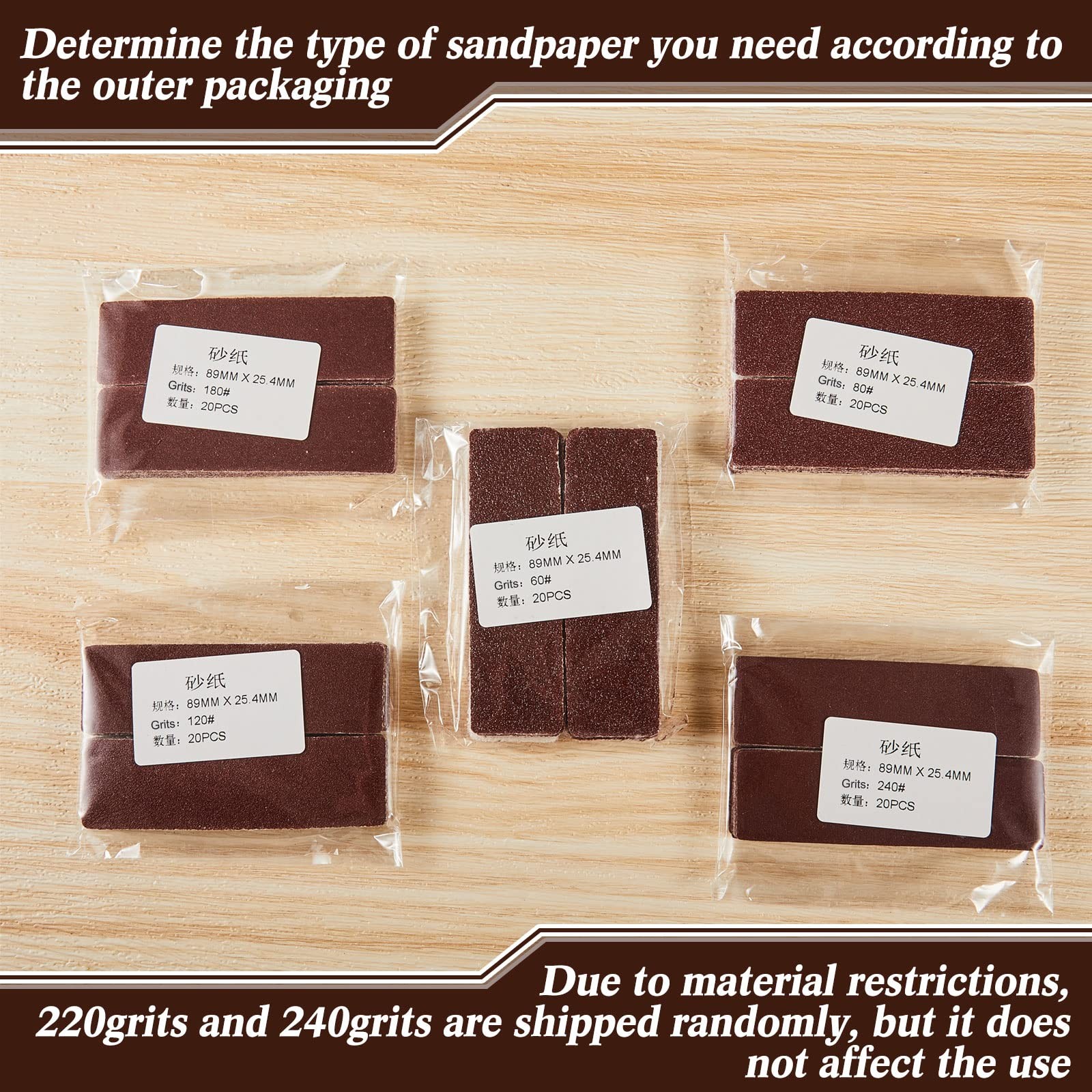 100 Pieces Detail Sander Refills Micro Finishing Sander Paper Micro Zip Finger S
