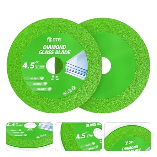 Pcs Diamond Glass Cutting Discs for Angle Grinder – Ultra-Thin Tile & 4.5″ 5