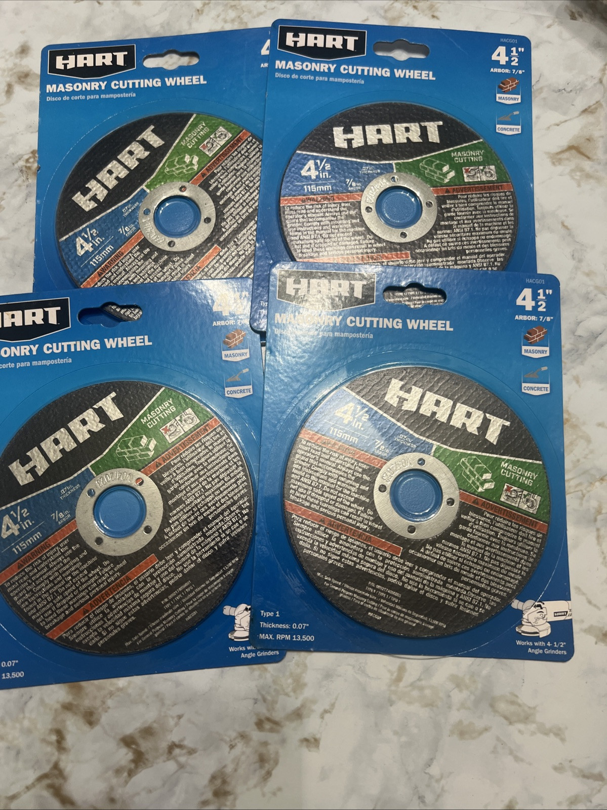 Hart Masonry Cutting Wheel 4 1/2”