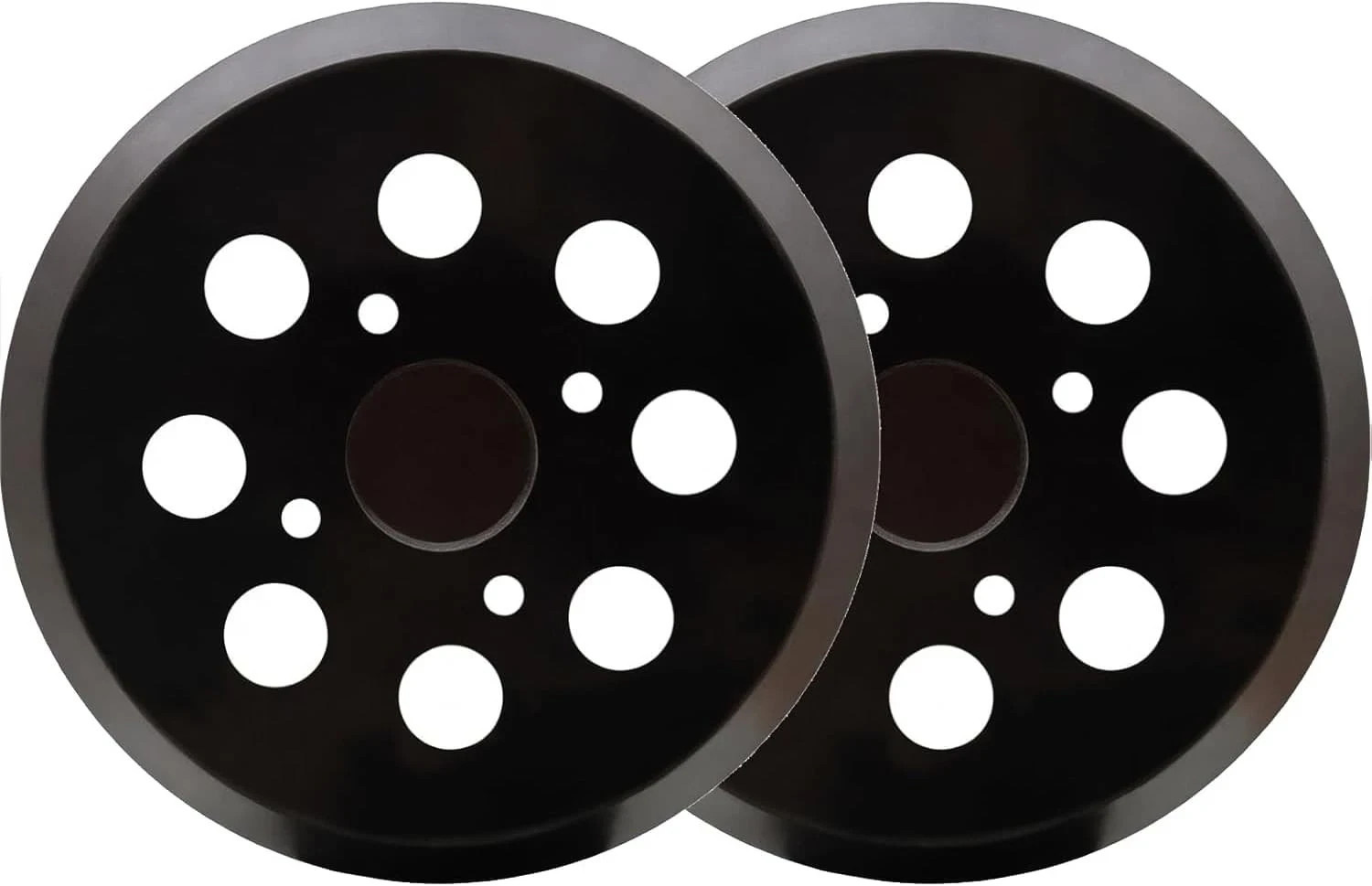 2 Pack 5 Inch 8 Hole Hook and Loop Replacement Sander Pad for Ridgid R2501 R2600