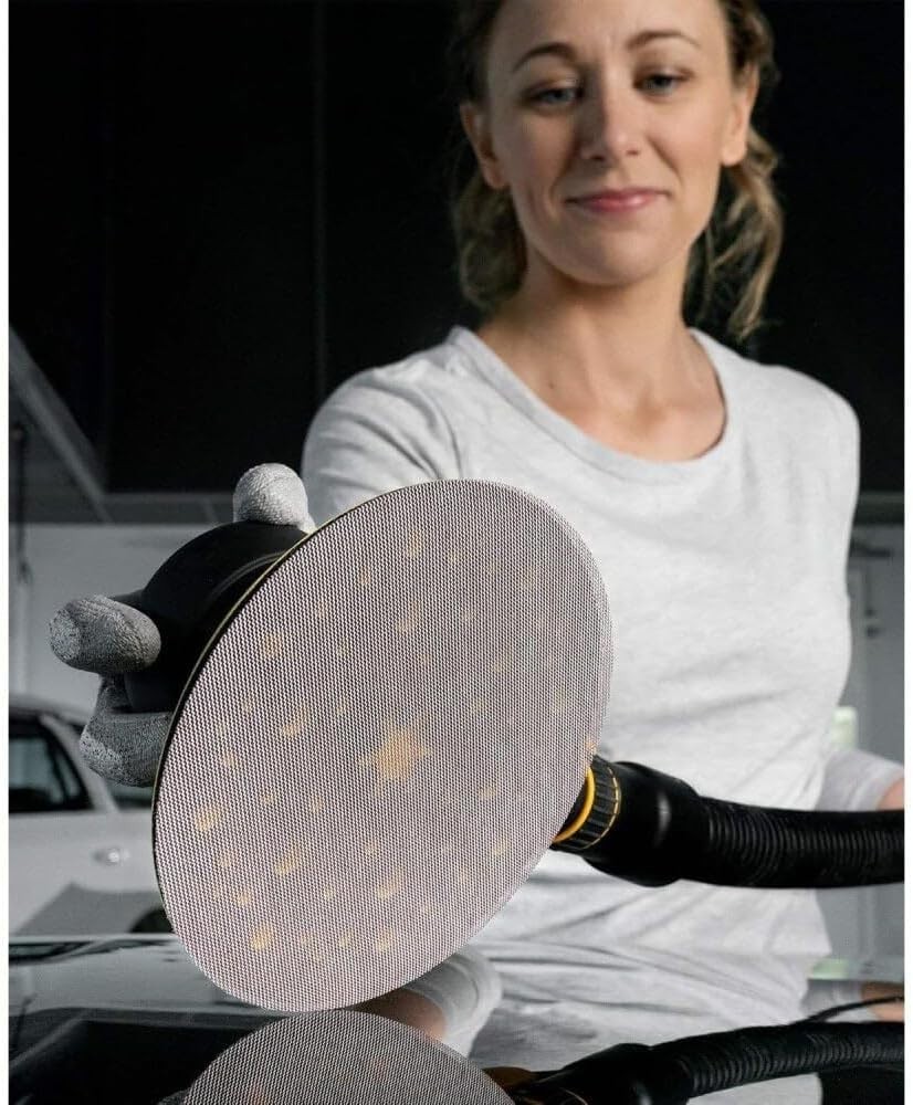 Abranet 6″ Sanding Discs – 35pc Set, Woodworking, Automotive