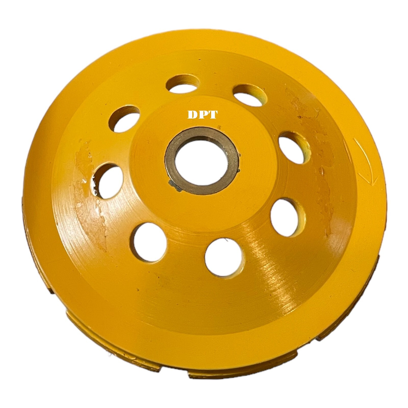 3 Pack 4″ Diamond Segment Grinding Cup Wheel Disc For Concrete Stone Grinders