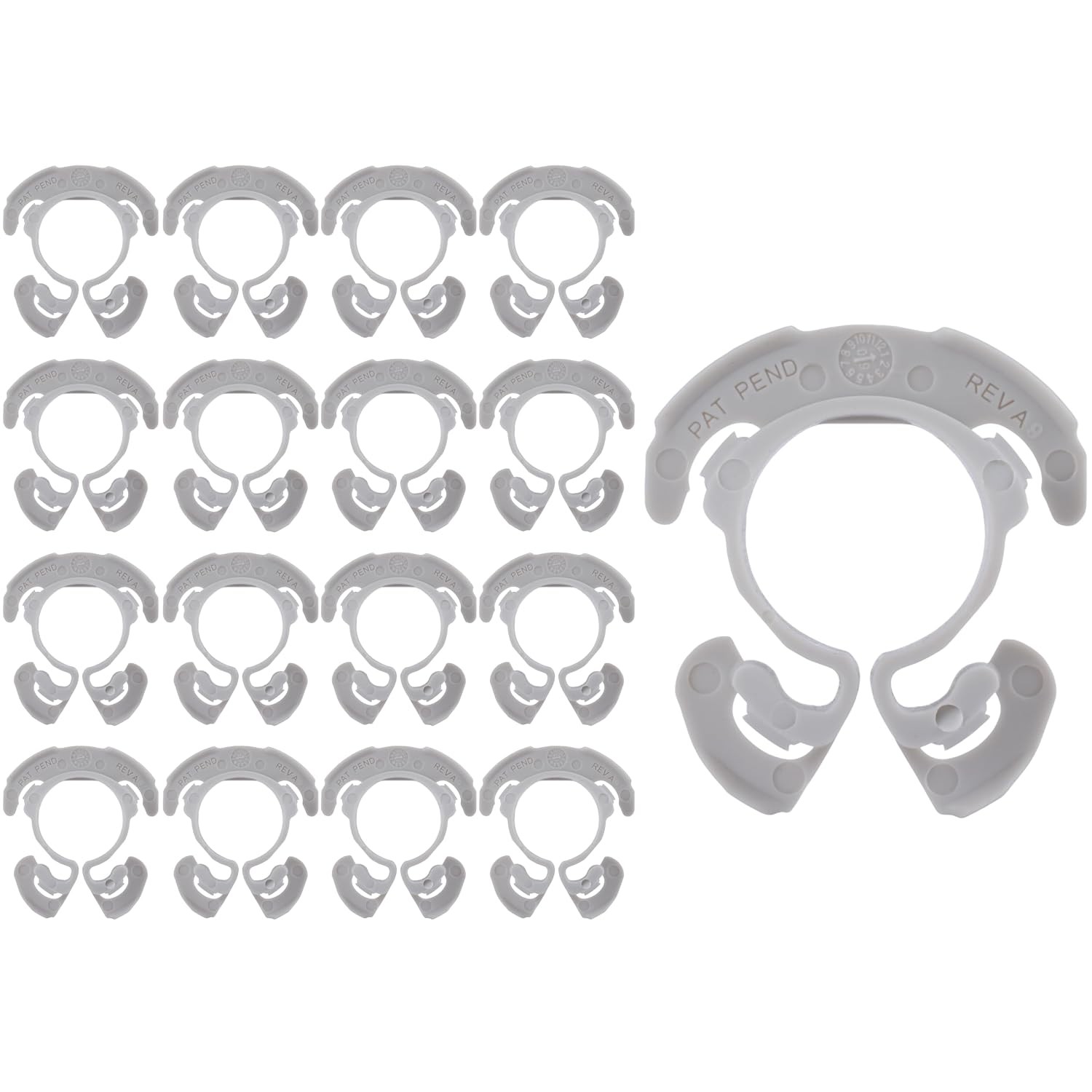 HoldRite 3/4 Inch Metal Thru-Stud Isolator, 25 Pack, 425J25