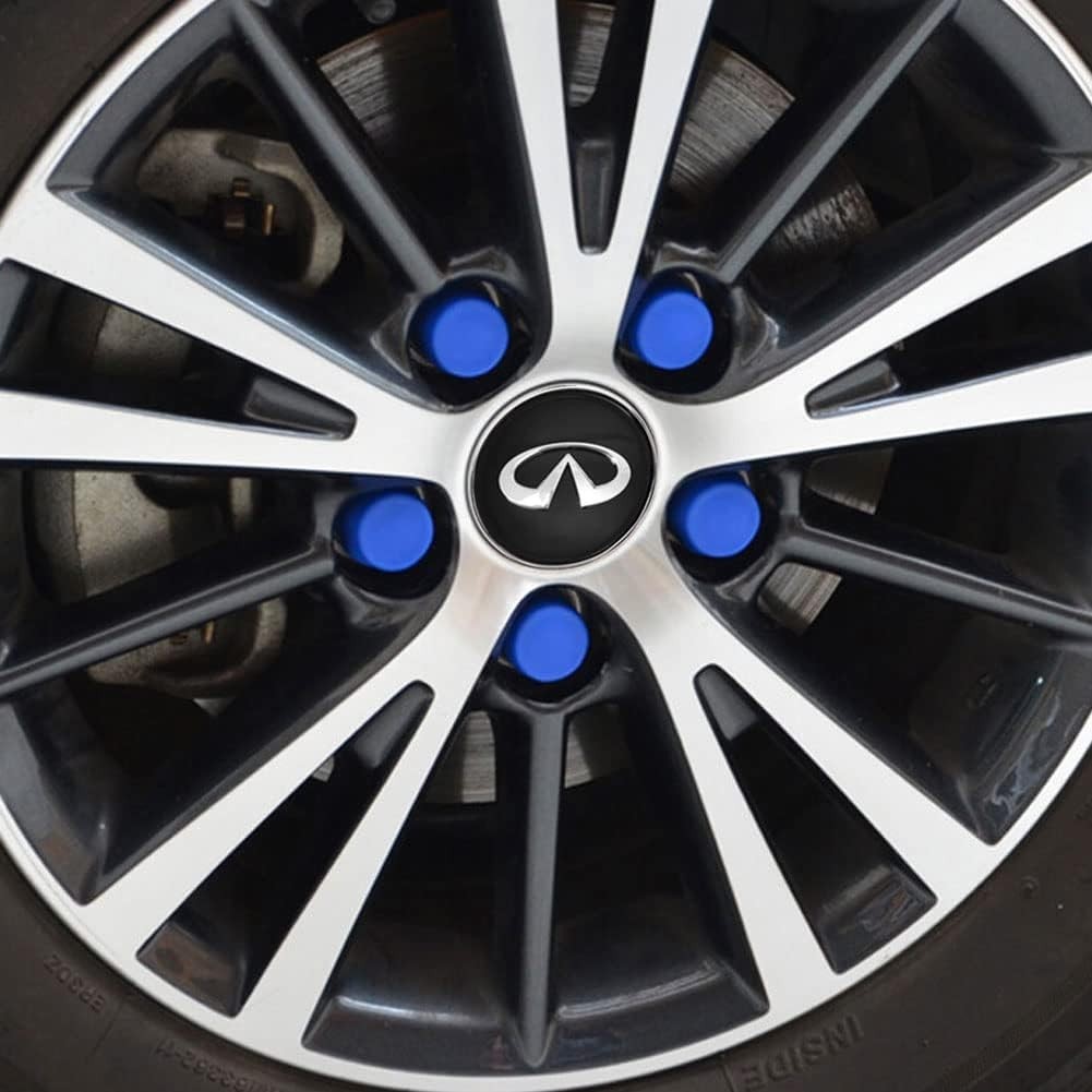 4Pack Wheel Center Caps for Infiniti QX50 Q50 Q70 Q70L Q60 QX60 QX80 Black-60