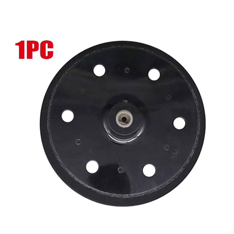 1-2Pcs 9″ 6 Hole Hook&Loop Sanding Pad Backing Plate for Drywall Orbital Sander