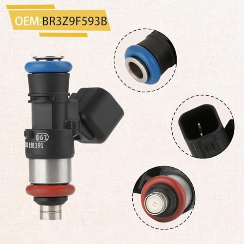 0280158191 OE Performance Fuel Injectors,Compatible with/Ford 3.5L F150