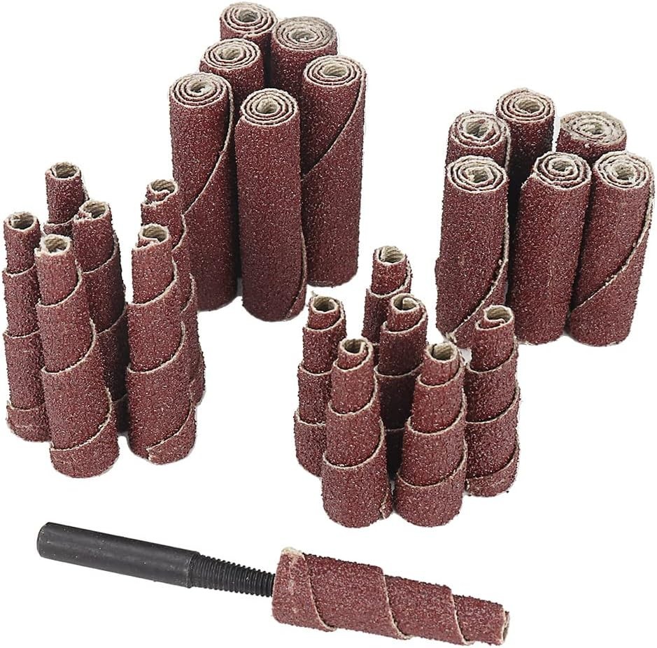 Sanding Kit 25 Pcs Assorted Mini Cartridges Carving Polishing Grits Aluminum …
