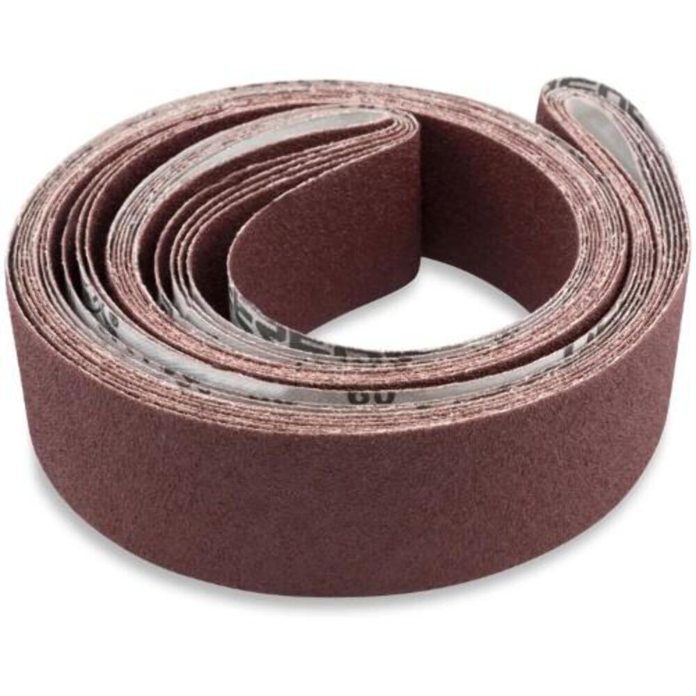 Metal Sanding Belt 2″ x 72″ Aluminum Oxide Sandpaper Belt 60-7000 Grit 6 Pack