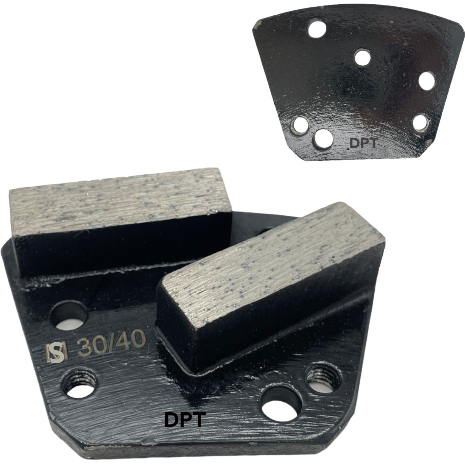 6 Pack Diamatic Sase CPS Grinding Discs Pads Hard Bond 30 Grit For Soft Concrete