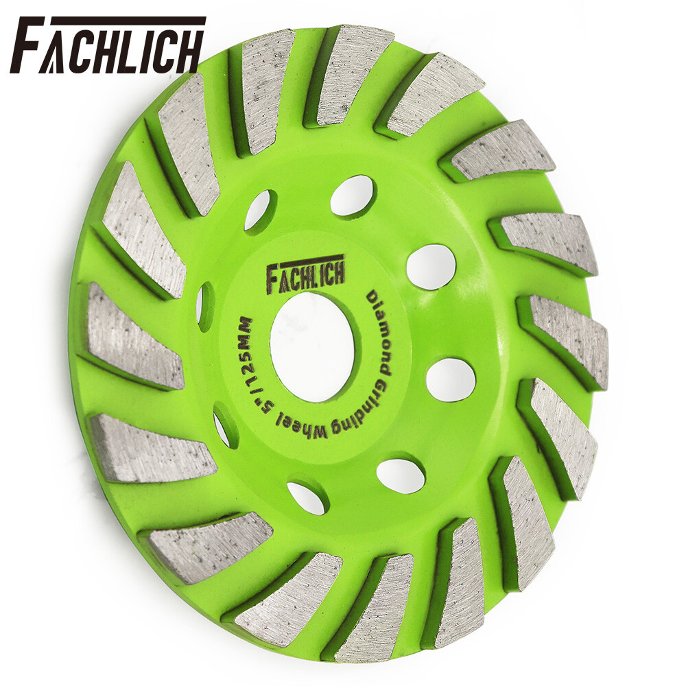 Diamond Turbo Row Grinding Cup Wheel 4″/4.5″/5″ Concrete Granite Sanding Disc