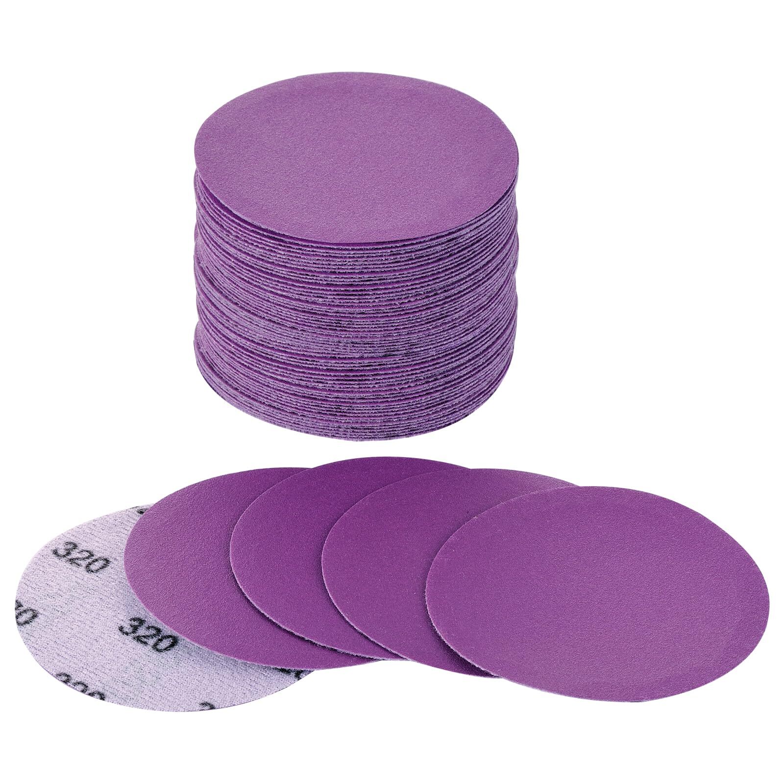 100mm 4Inch Hook Loop Sanding Discs Pads 60-10000 Grit Round Wet & Dry Sandpaper