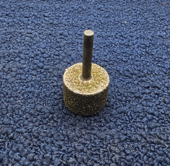 (QTY 11) 1.29″ Shank Aluminum Oxide Cylindrical Grinding Stones Rotary Drill
