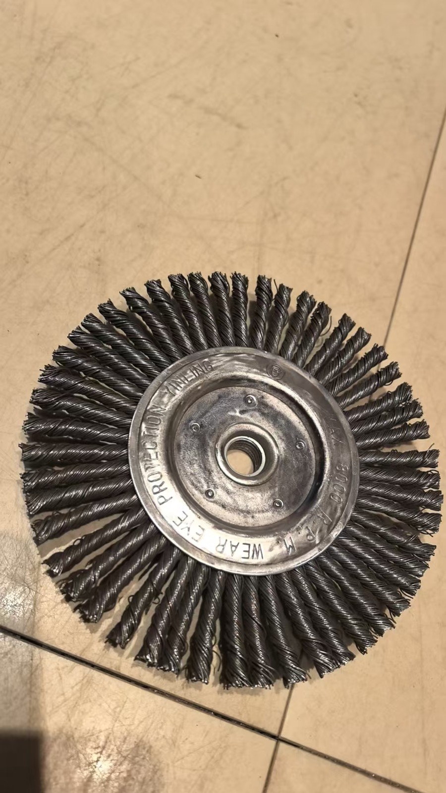 Welding Rust Paint Removal 5″ Stainless Cup Brush + 7″ Carbon Steel Wire Wheel