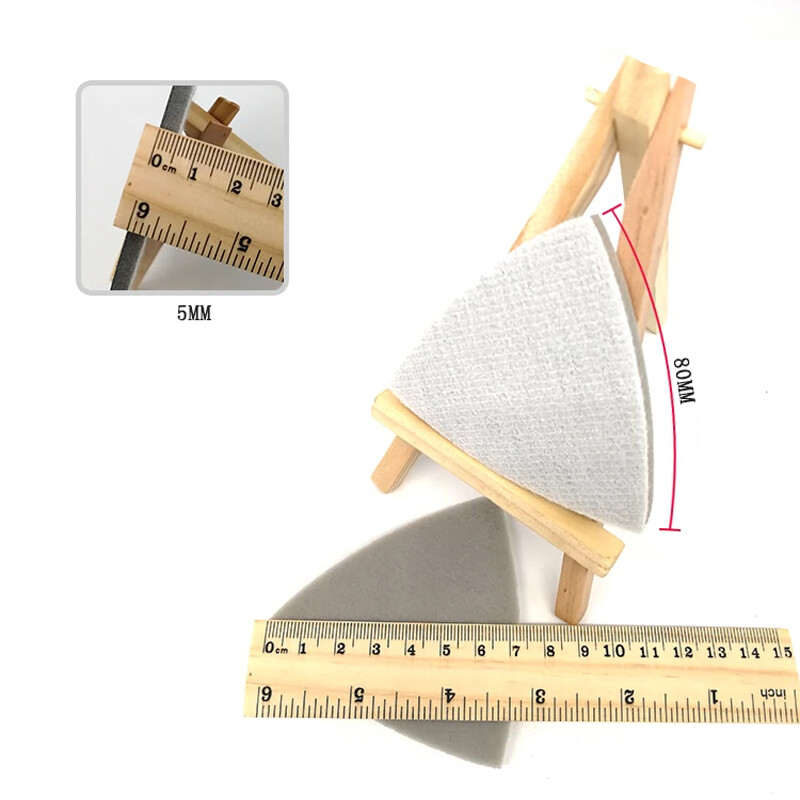 80*80*80mm Triangle Sponge Sandpaper Wet And Dry Foam Sanding Disc 300-3000 Grit