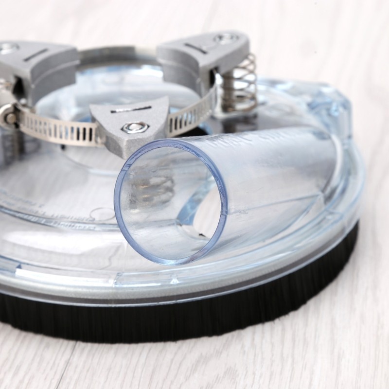 Dust Shroud Kit Dry Grinding Dust Cover for Angle Hand Grinder Clear 4″/ 5″