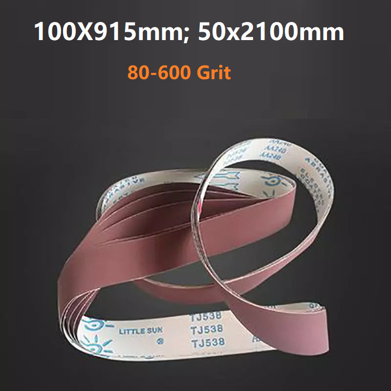 100X915mm 50x2100mm file Sanding Belts 80-600 Grit Quality Power File Sander