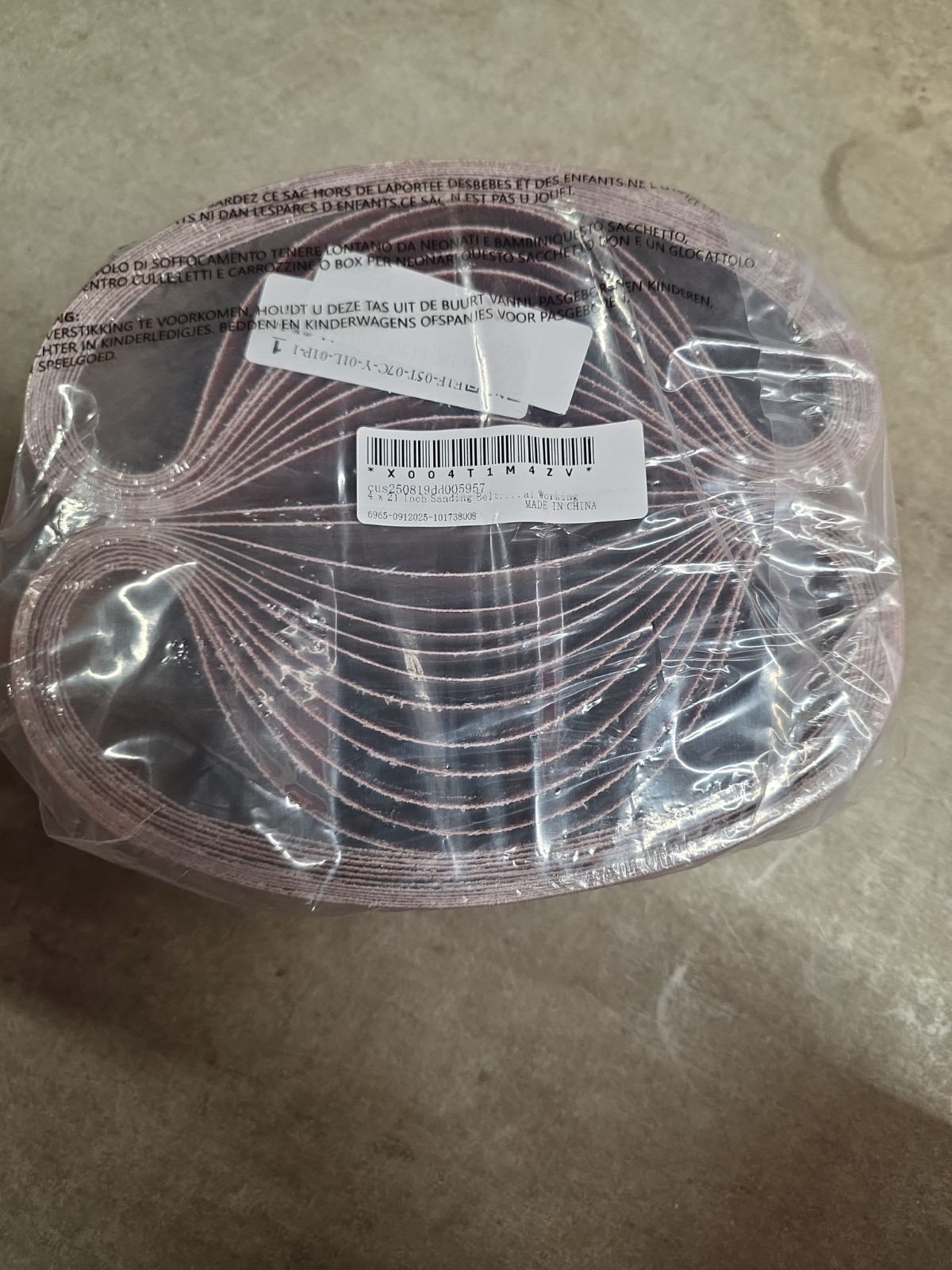 4×21 Inch Sanding Belt 24pc