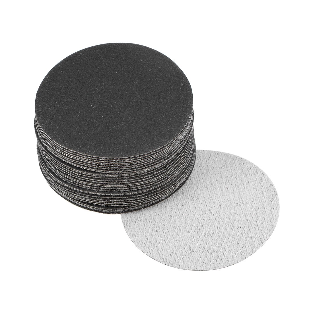 30pcs 3 inch Wet Dry Discs 320 Grit Hook and Loop Sanding Disc Silicon Carbide