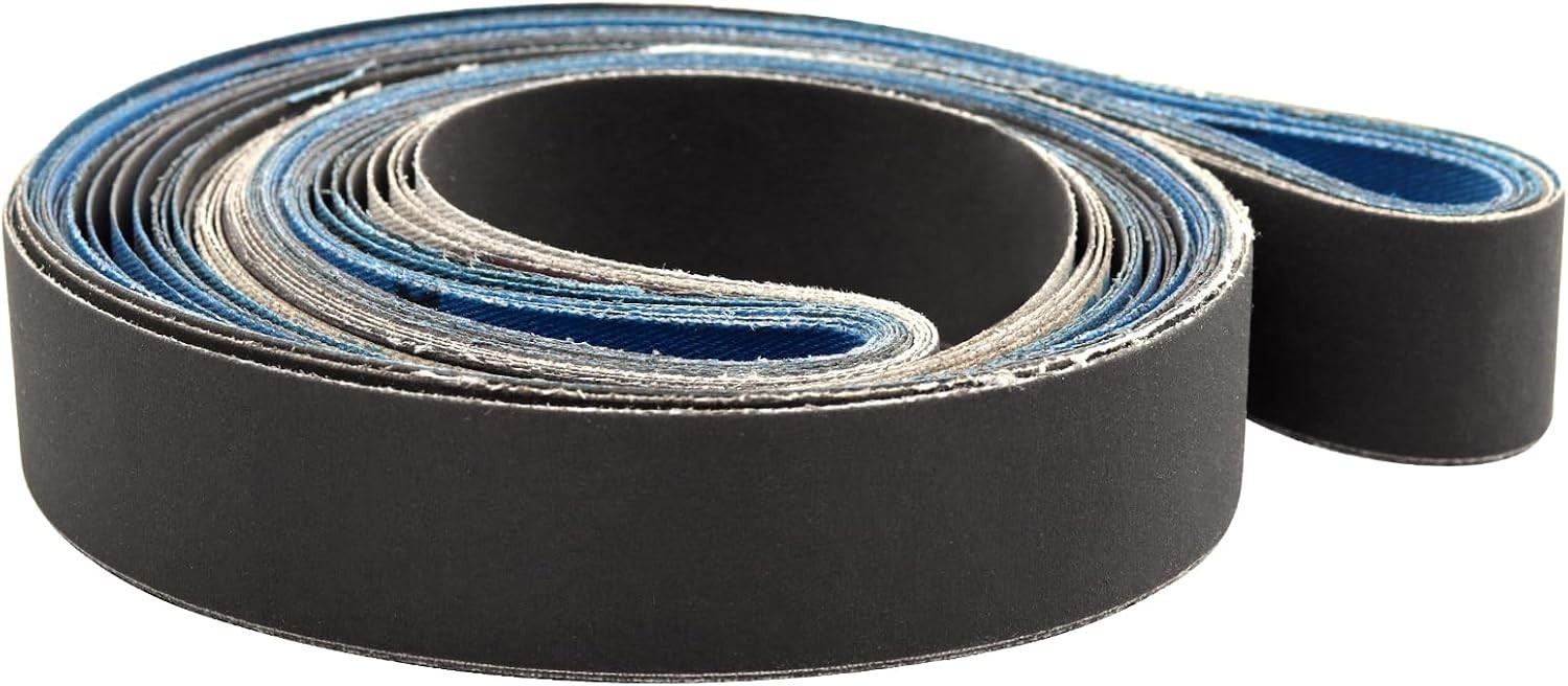 Versatile 2×42 Inch Silicon Carbide Sanding Belts – Assorted 600/800/1000 Grits