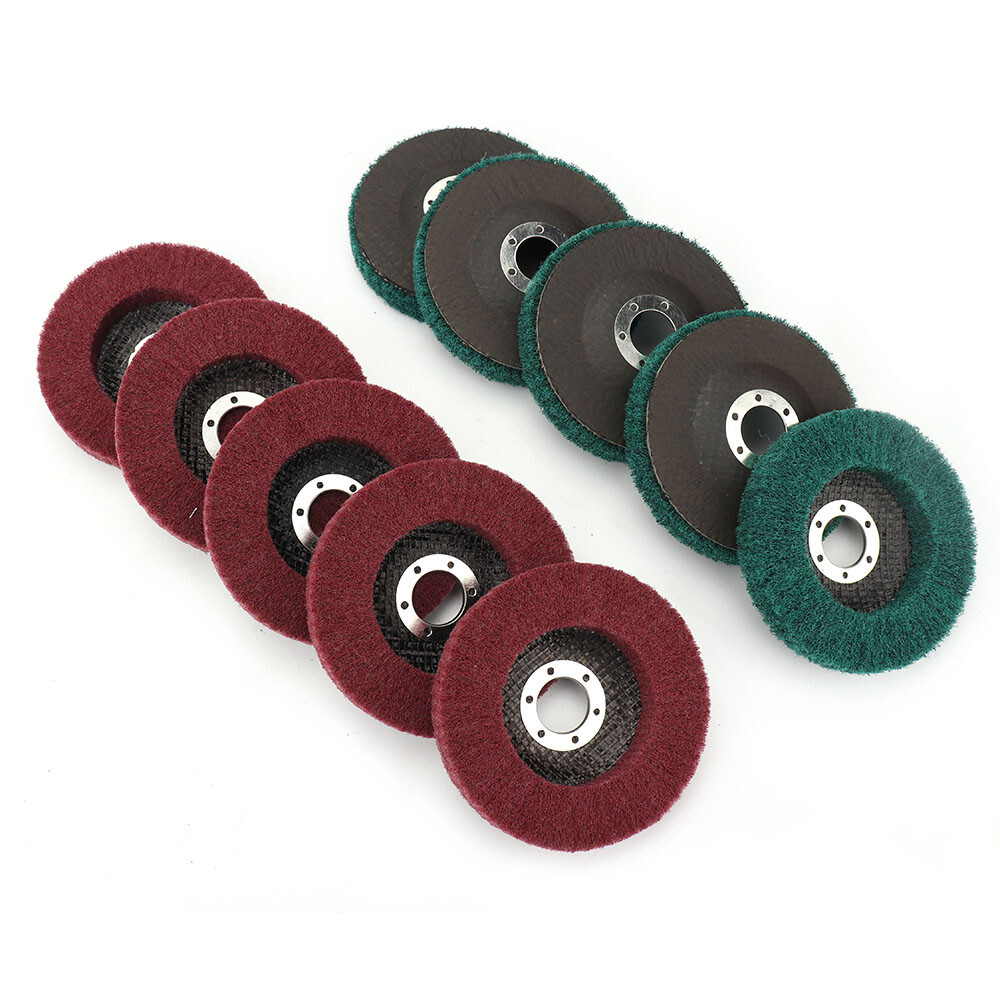 2/4/8Pcs 4Inch Nylon Flap Discs Metal Polishing Buffing Wheel for Angle Grinder