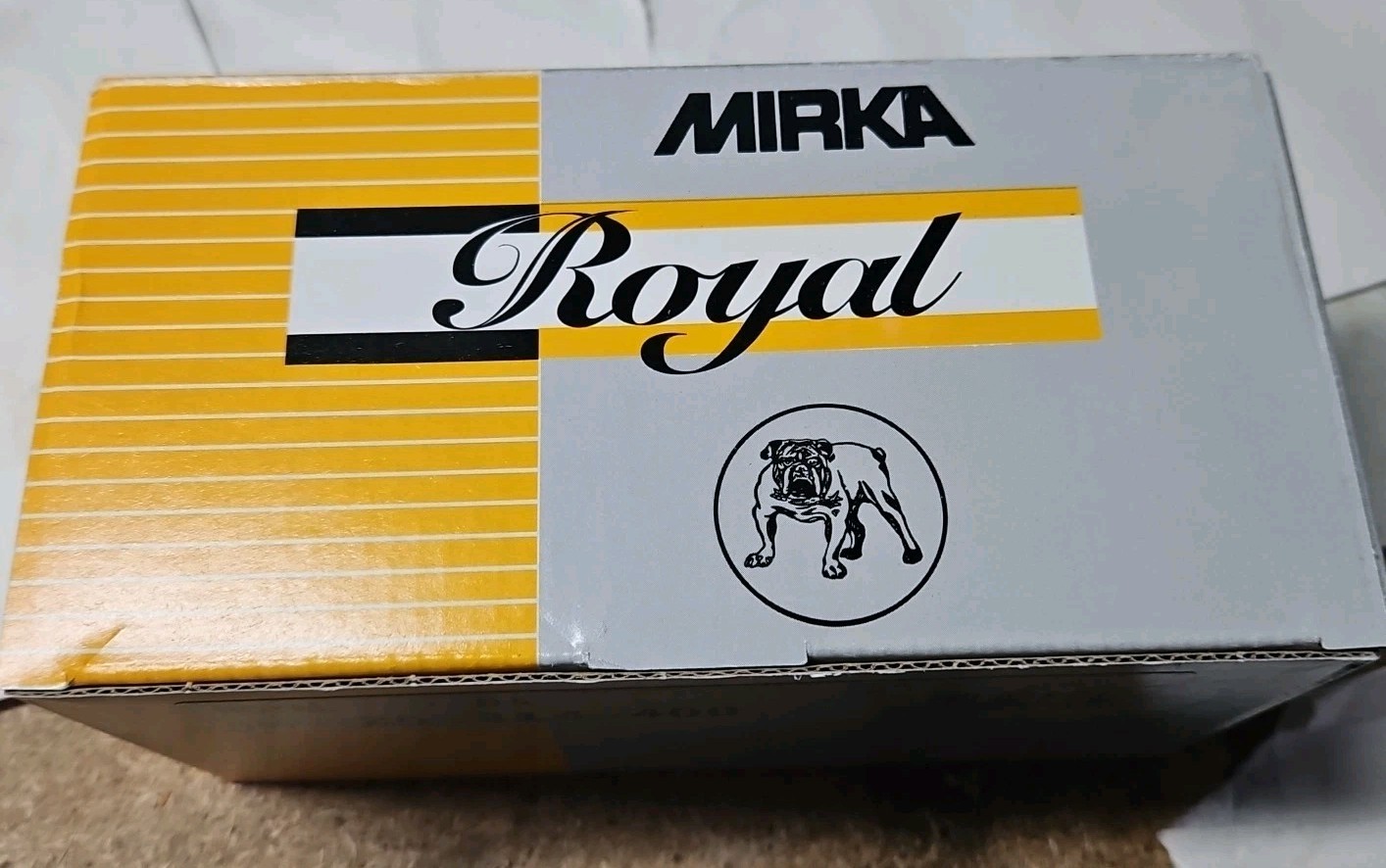 Mirka Sandpaper Discs 400 Grit 5″ Adhesive Back “S-Carat” 100 Sanding Discs