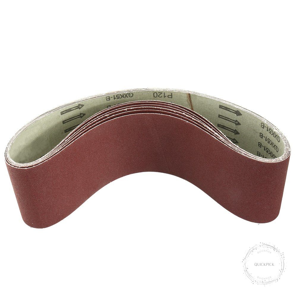4 Inch x 36 Inch Sanding Belts, 60/80/120/240/320 Grits, Belt Sander Tool for