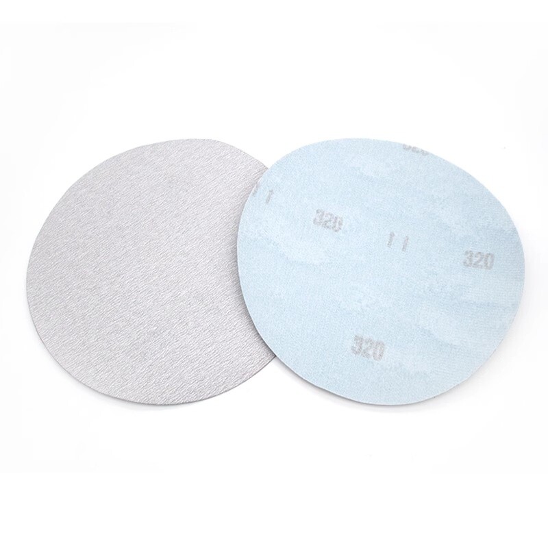 7″ 180mm White Flocking Sanding Disc Dry Use Hook & Loop Sandpaper 60-1000 Grit