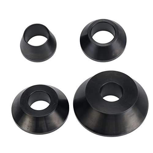 Wheel Adapter Cones, Universal Wheel Balancer Adapter Cones 36mm Shaft 4pieces