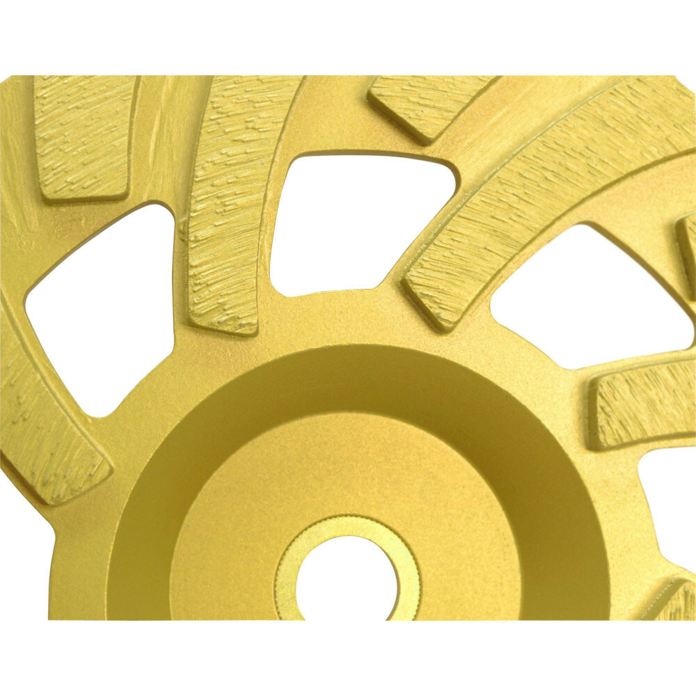 7″ x 7/8″-5/8″ Super Turbo Hard Concrete Grinding Diamond Cup Wheel 18 Segments