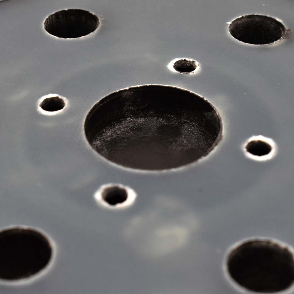 Sander Pad (Hook & Loop 6 Vacuum Holes 6 Inch) Replaces Ridgid 305189001 – RSP49