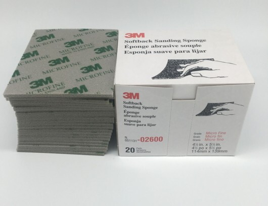 For 3M 02600 Softback Sanding Sponge Microfine- 20 Count/BOX 02600