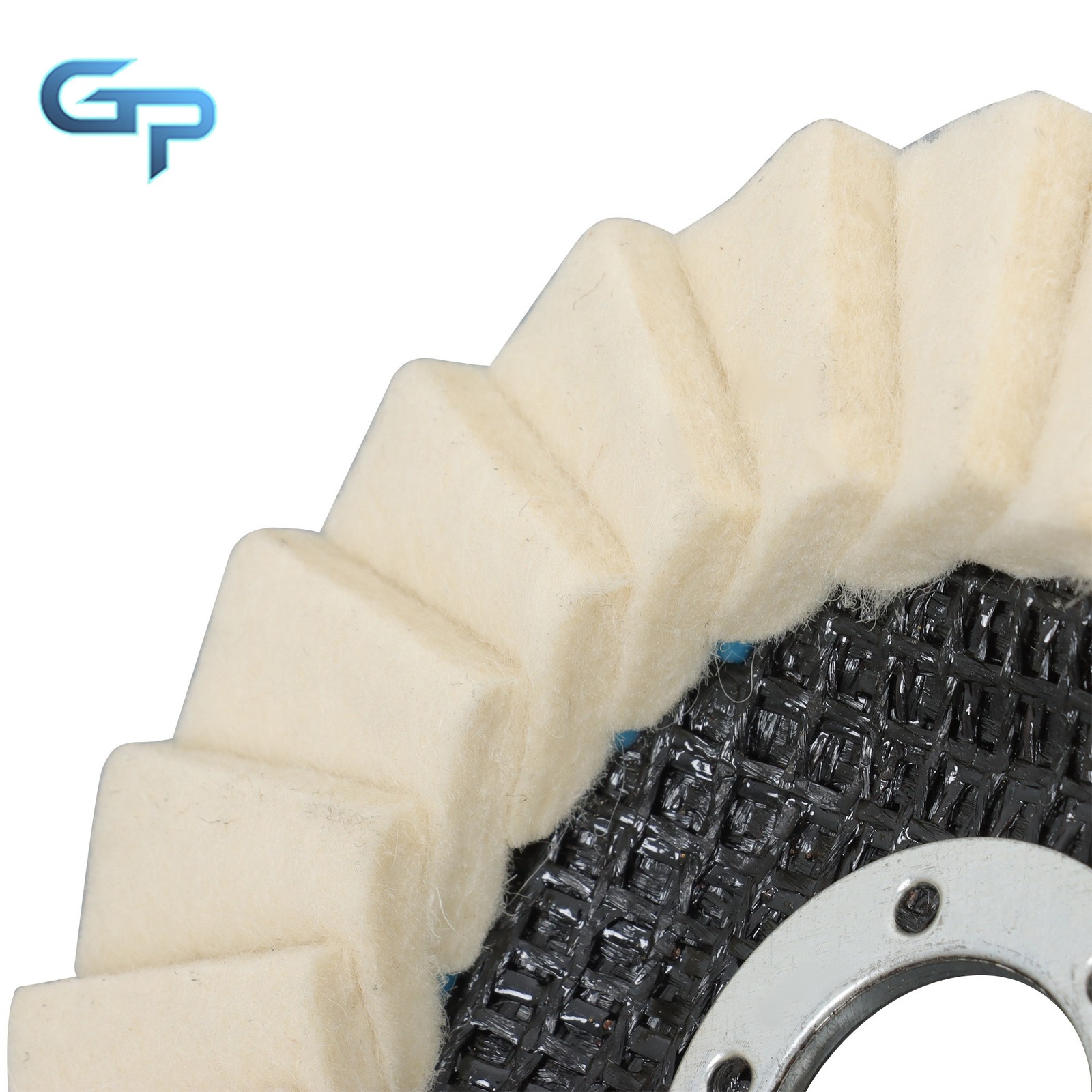 8 Pcs Wool Polishing Wheel Disc Set w/ Buffing Wheel and Compound 4-1/2 X 7/8″