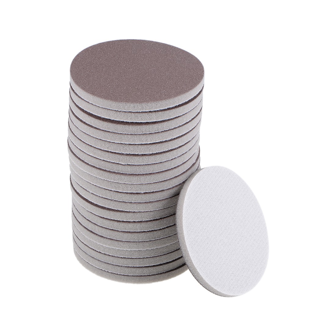 20pcs 3-Inch Sanding Sponge Hook and Loop Sanding Disc Corundum 500-600 Grit