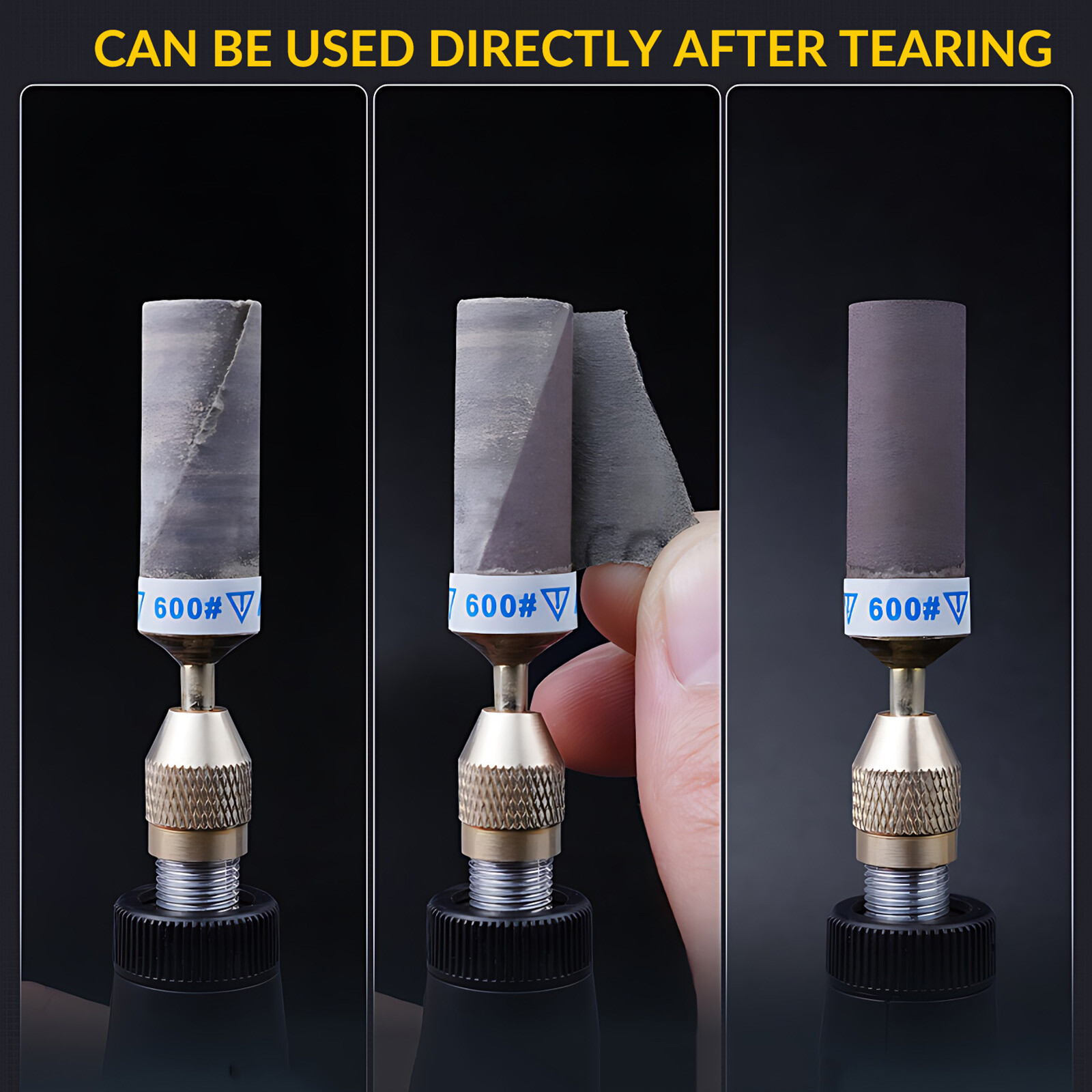180-10000 Grit Wet Dry Sandpaper Sanding Bar Rod Abrasive For Dremel Rotary Tool