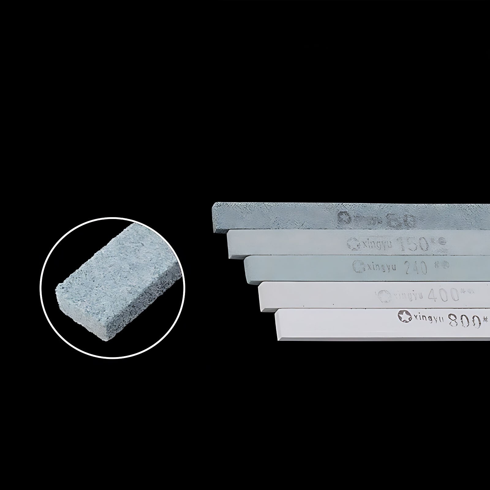 Sharpening Honing Stone Various Size Silicon Carbide Oilstone Strip 60-3000 Grit