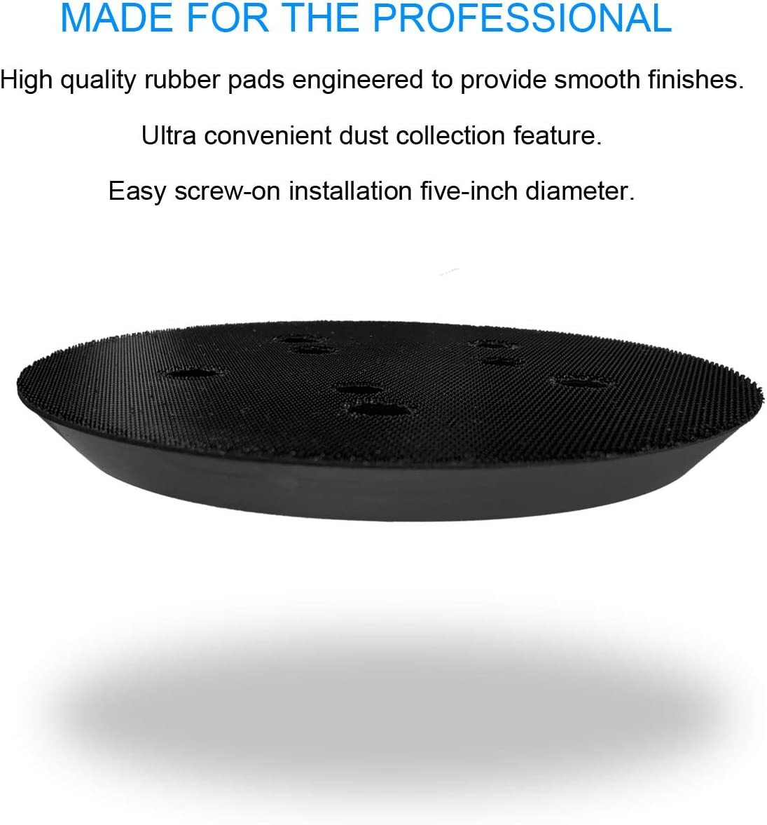 2x 5 Inch 5 Hole Hook & Loop Sander Pad For Porter Cable 13904 13909 333 334 332