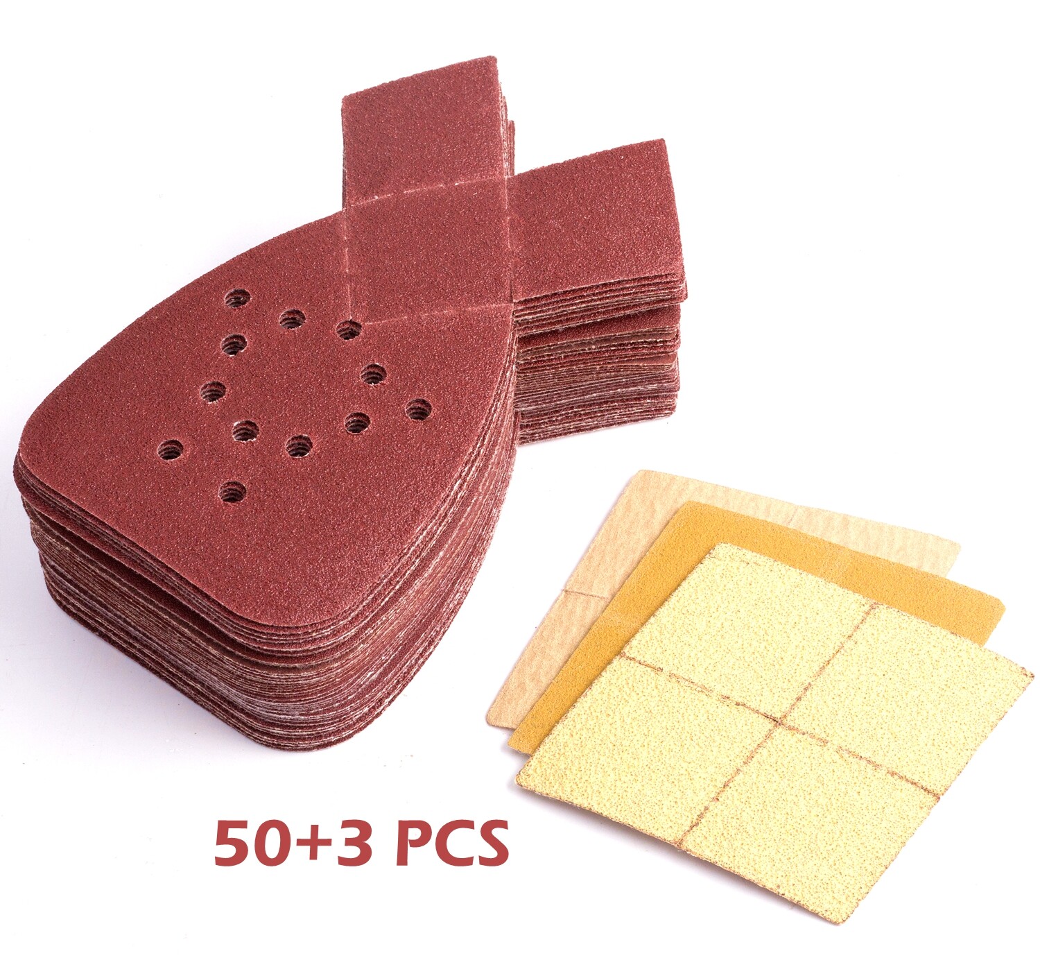 60-240 Grit Mouse Sander Sandpaper for Black+Decker Hook and Loop Sanding Pads
