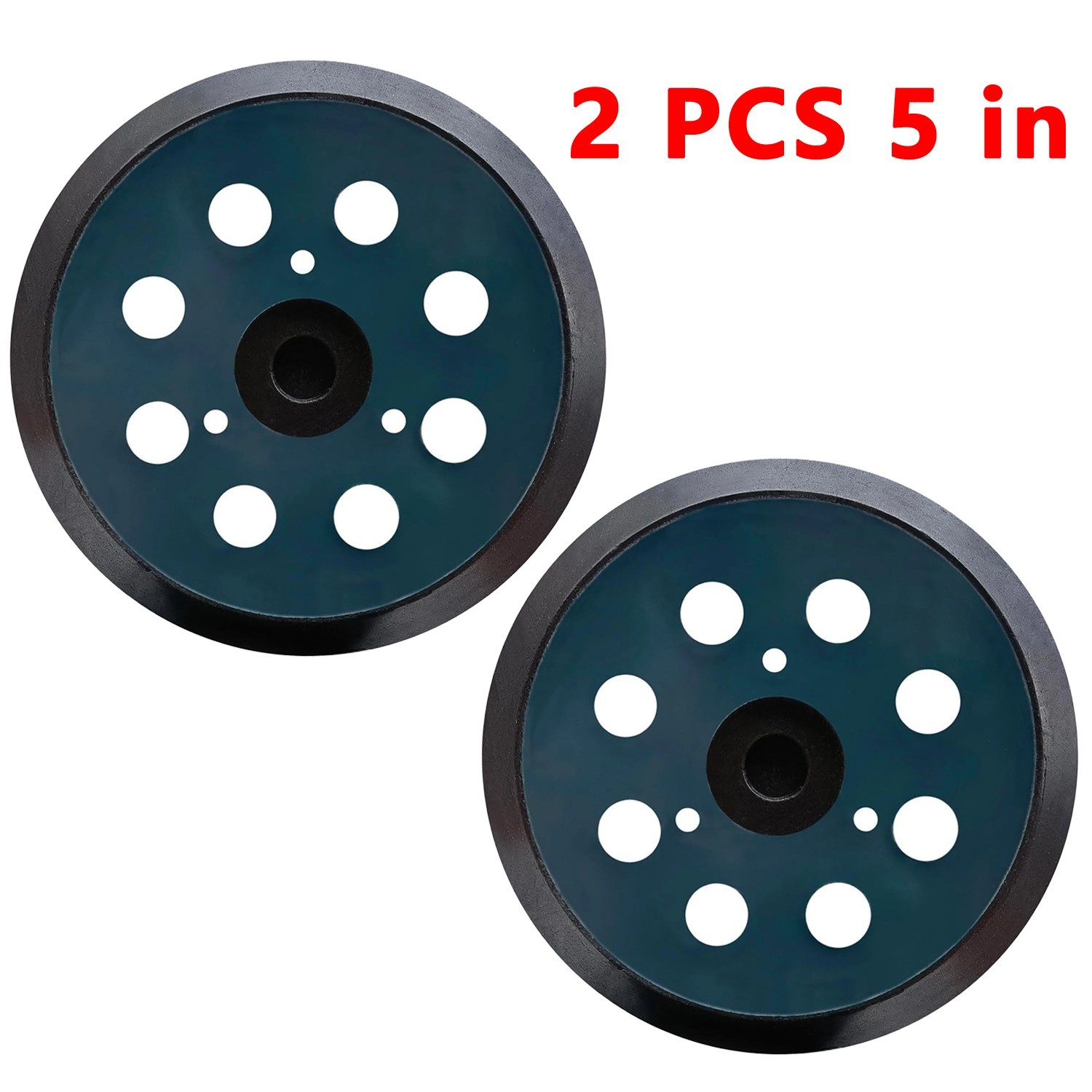 2 PCS 5 in Sander Pad Hook&Loop For DeWalt DW4388 D26450 D26451 D26453 D26456