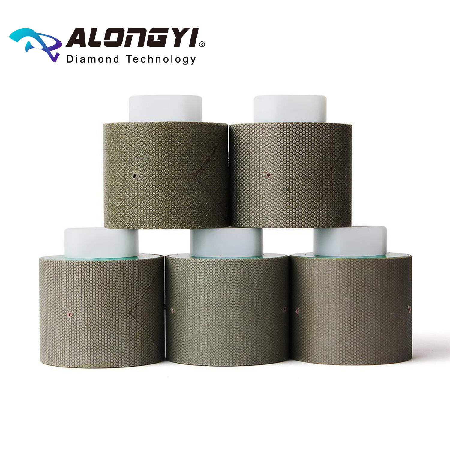 2″ Electroplated Diamond Drum Wheel forConcrete Glass Sanding(5/8-11 or M14)
