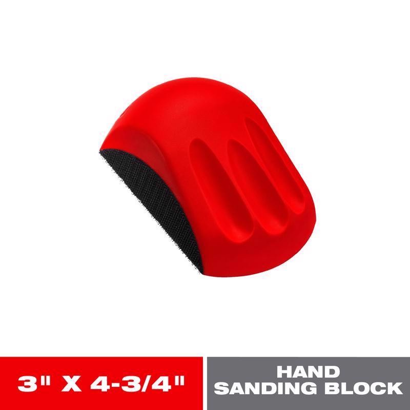 Diablo Comfort-Grip 2.25×5.5 in Rubber Sanding Block Assorted Grit
