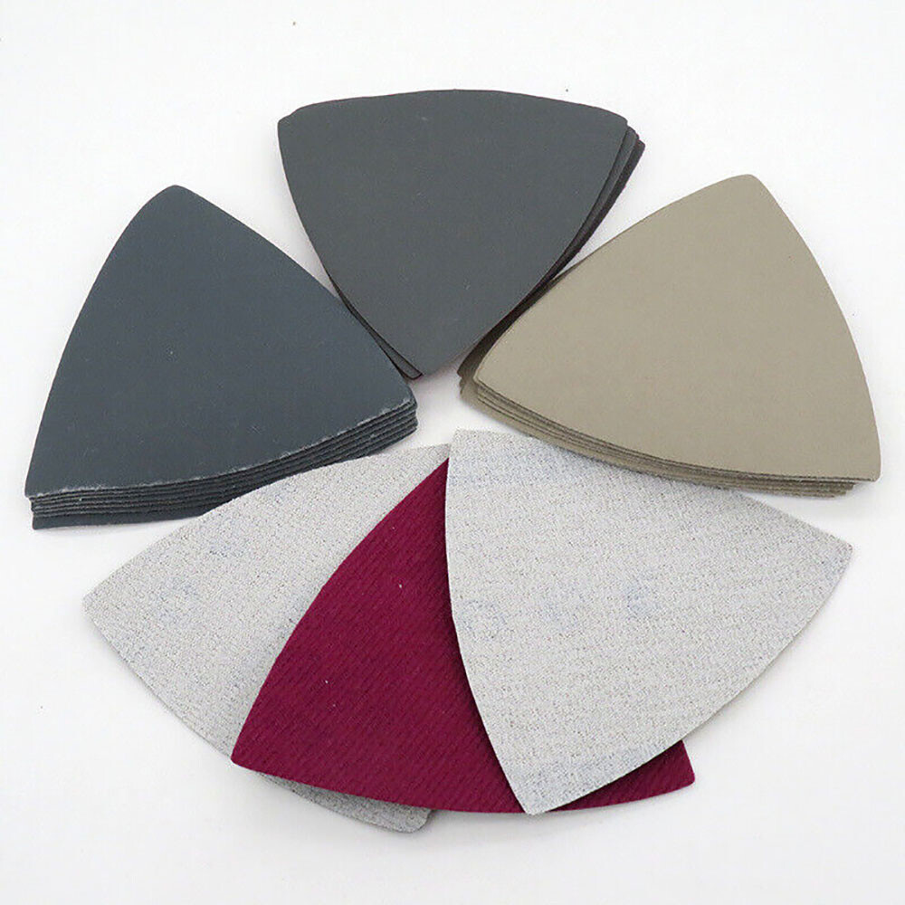 Triangle Sanding Pads for Oscillating 996A Hook & Loop Multi Tool Sandpaper Disc