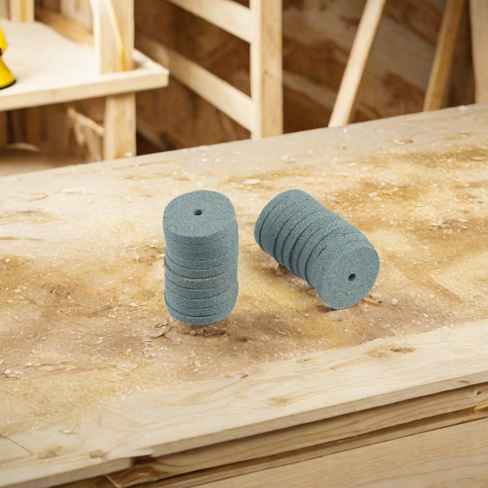 20Pcs 20mm Mini-Drill Grinding Wheel Buffing Wheel Polishing Pad Abrasive Disc