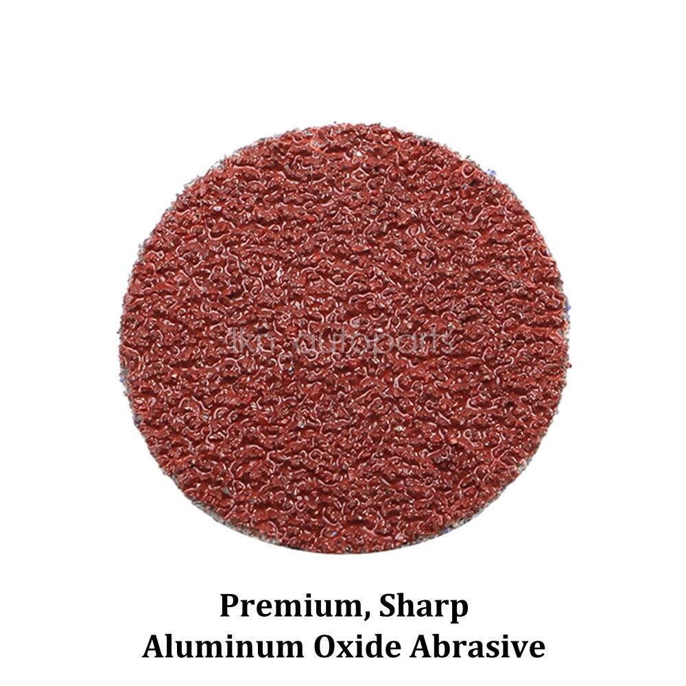 50PC 2 inch 36 Grit Aluminum Oxide Roll Lock Die Grinder Sanding Grinding Disc