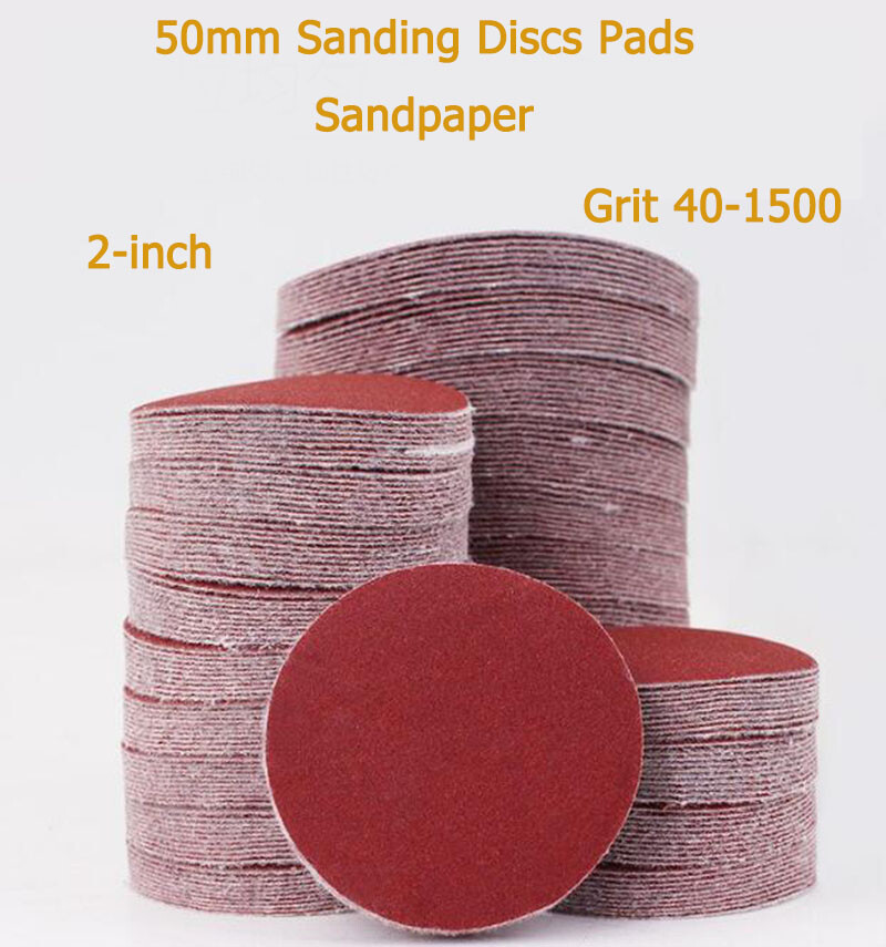 2-inch 50mm Sanding Discs Pads Sandpaper Self-adhesive Sanding Paper Grit40-1500