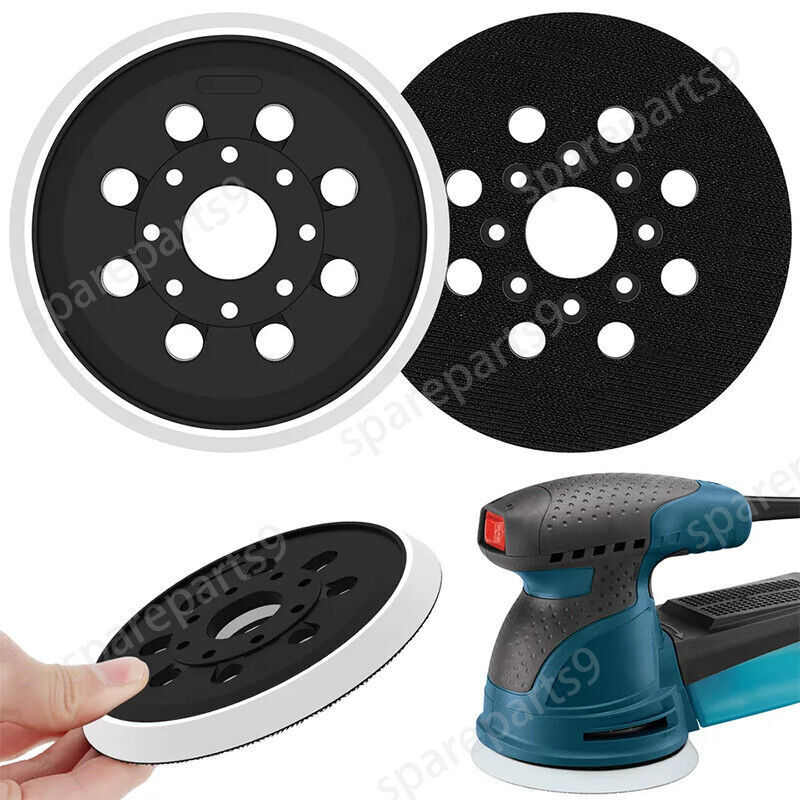 2Pcs 5″ 8 Hole Hook&Loop Orbital Sander Pad For Bosch ROS20 ROS10 GEX12V GEX18V