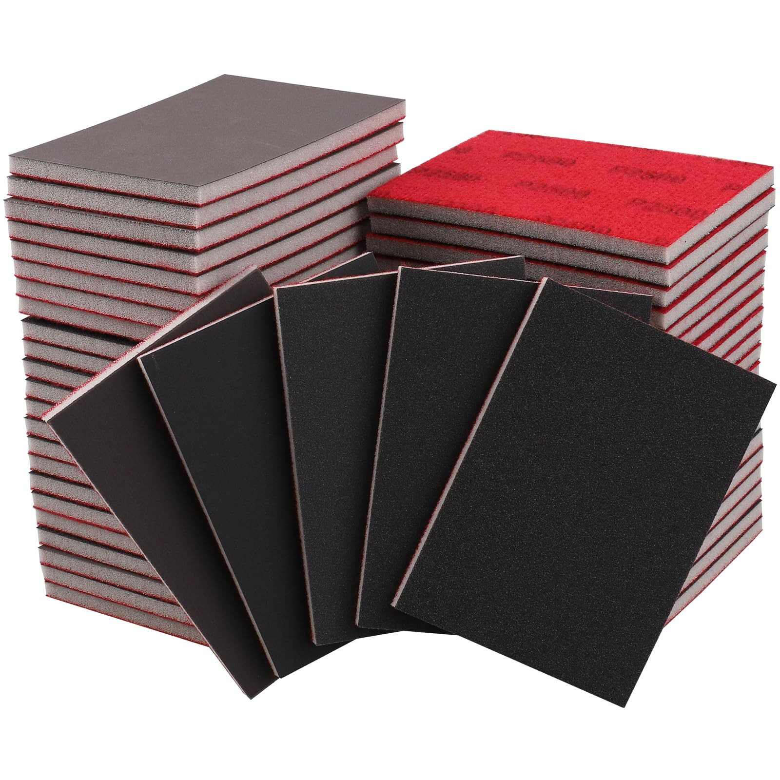 20 Pcs 3 x 4 Inch 180-3000 Grit Sanding Sponge Set, Ultra Fine Sanding Sponge…