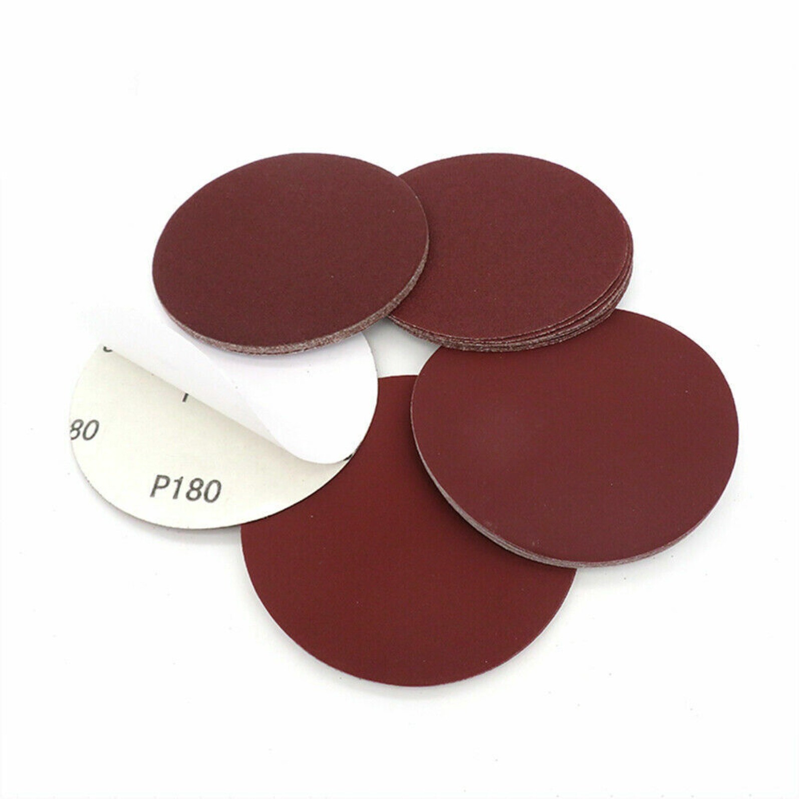 5” 6” PSA Sanding Discs 125mm 150mm Sticky Back Sand Paper Pads 60 – 2000 Grit
