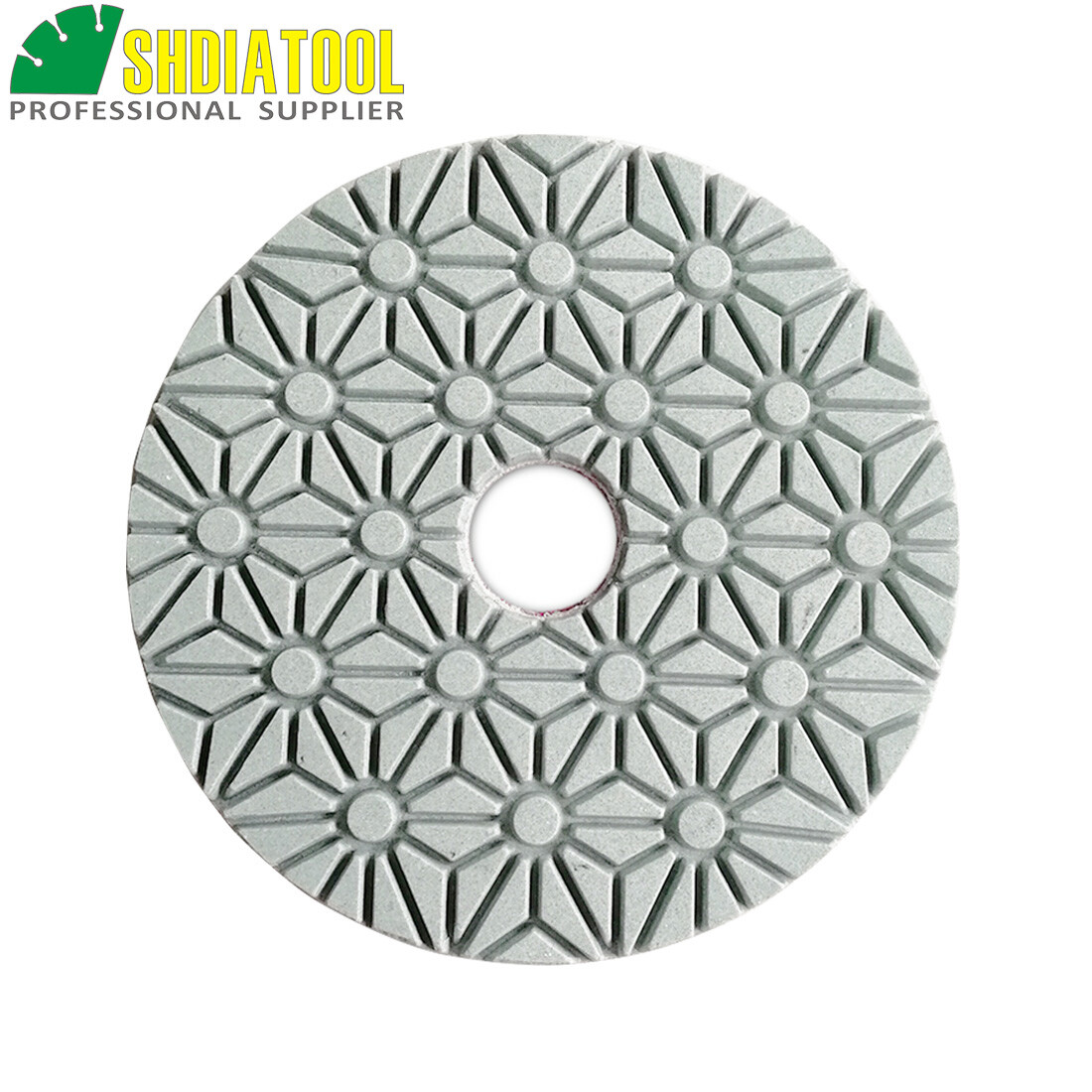 30pcs/10sets 4″ 3 Steps Diamond Flexible Polishing Pads Sanding Discs for Marble