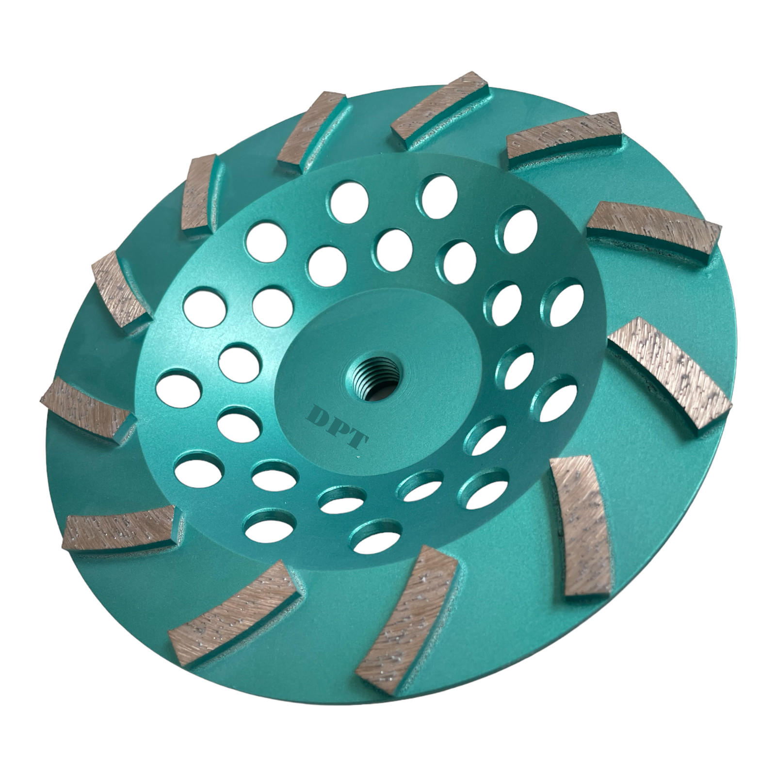 2-Pack 7 Inch Cup Wheel Grinding Concrete Masonry 12 Segment 5/8″-11 Thread