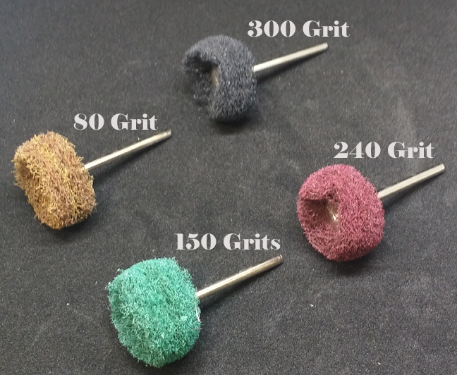 40 1″ (25mm) Abrasive Buffing Polishing Wheel Fits Dremel Rotary Tool 1/8